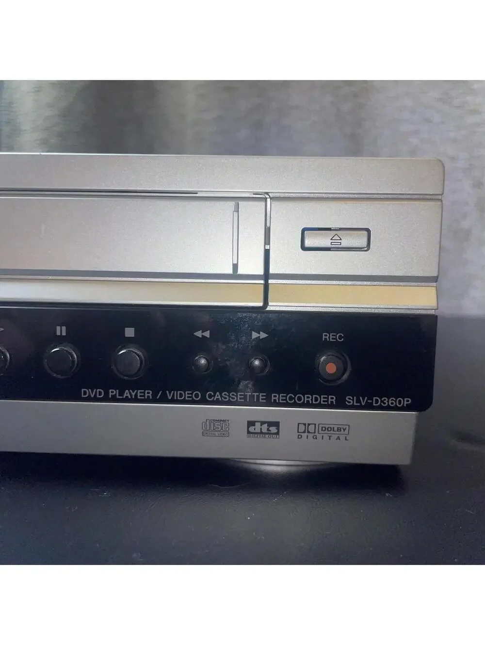 Sony SLV D360P DVD VHS Combo Player Recorder works SEE VIDEO hi-fi stereo